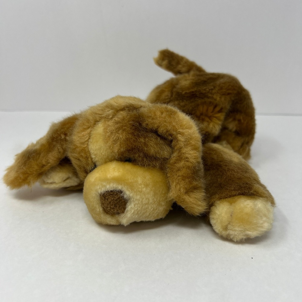 Animal Alley Darby Dog Plush 9" Brown Floppy Puppy Toys R Us Stuffed Toy 2000